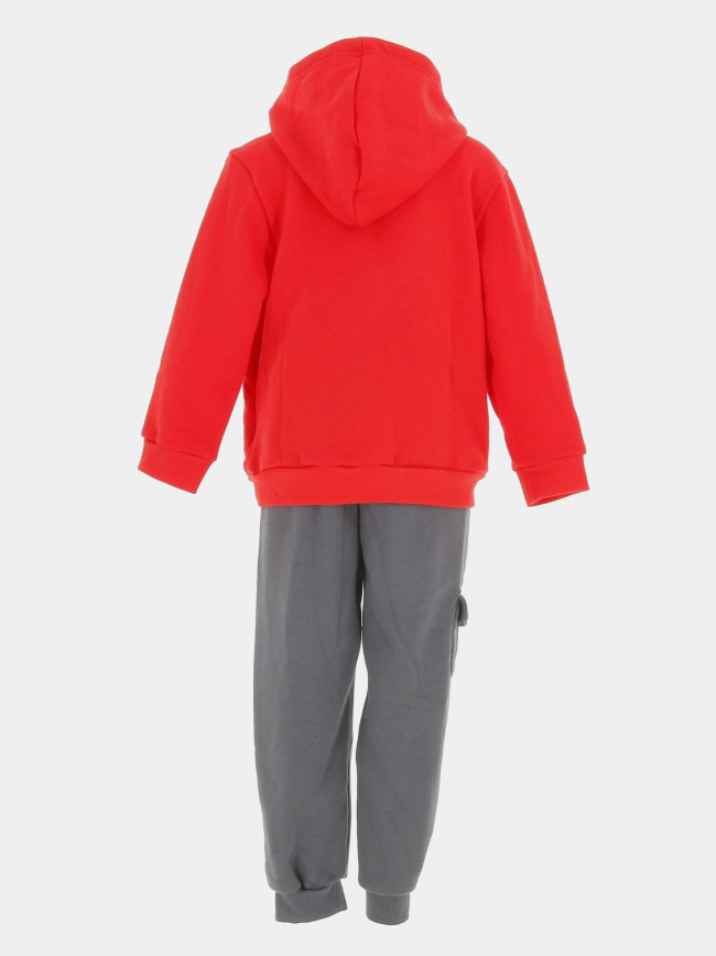 Survêtement sport sweat pantalon rouge garçon - Adidas