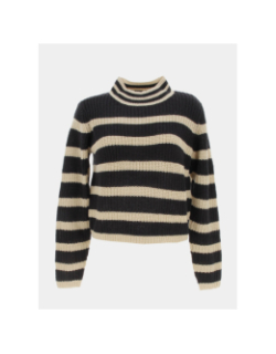 Pull justy eva rayé noir femme - JDY