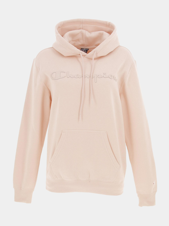 Sweat à capuche hooded rose homme - Champion