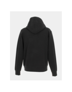 Sweat à capuche zip micro logo noir homme - Calvin Klein