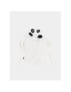 Gilet polaire reglisse panda enfant - Angele Sportswear