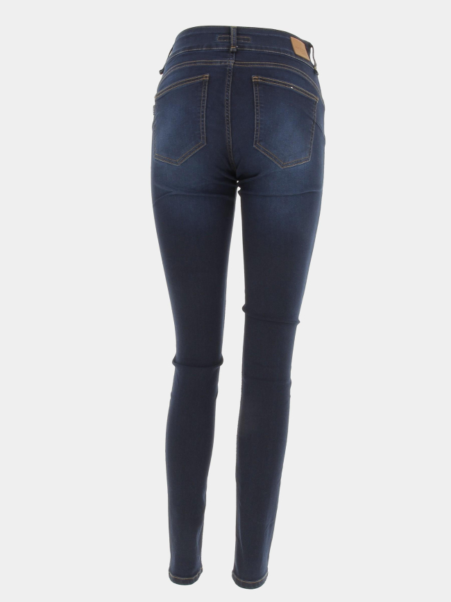 Jean skinny confort bleu femme - Tiffosi
