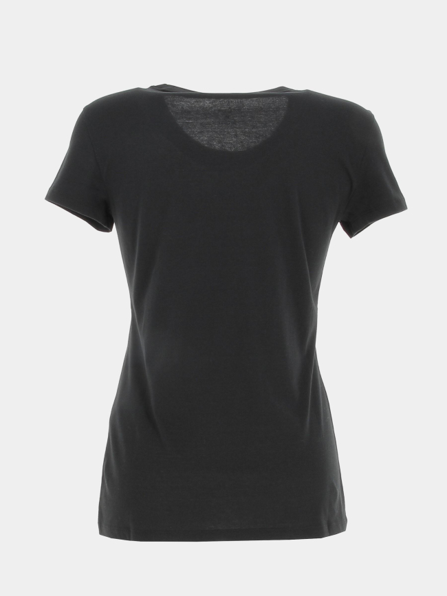 T-shirt logo noir femme - Armani Exchange