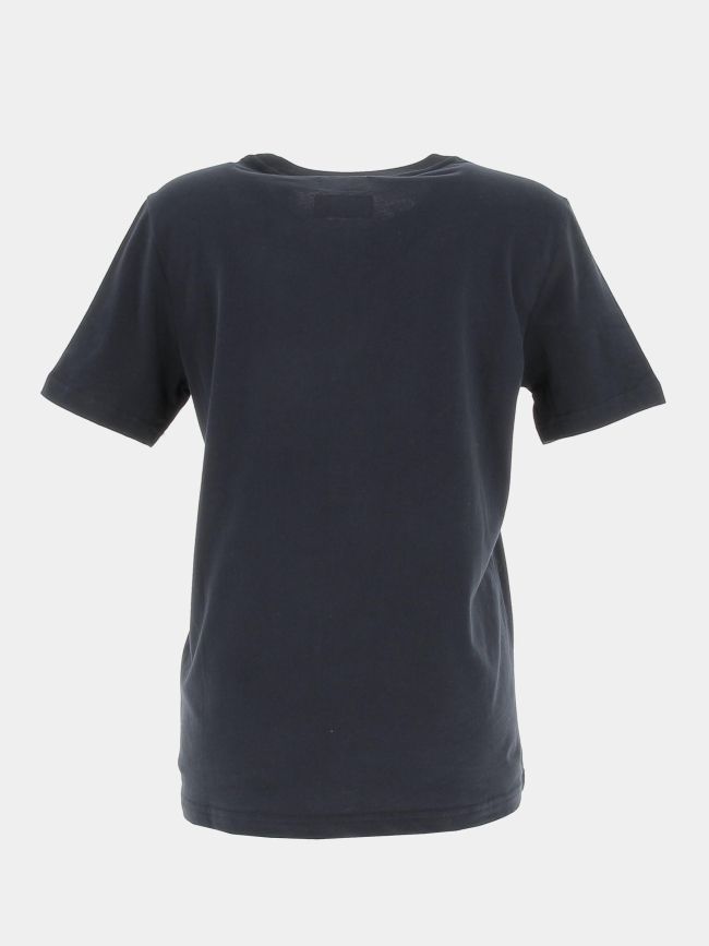 T-shirt script floral bleu marine femme - Superdry