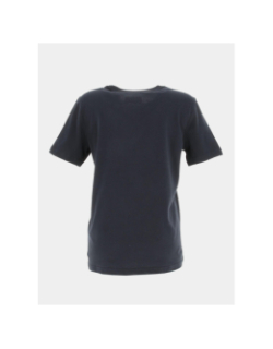 T-shirt script floral bleu marine femme - Superdry