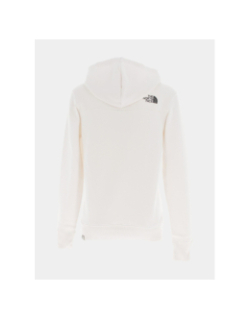 Sweat à capuche simple dome écru femme - The North Face