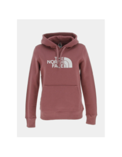 Sweat à capuche drew peak bordeaux femme - The Noth Face
