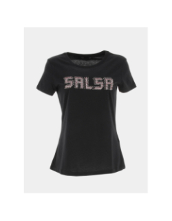 T-shirt samara noir femme - Salsa