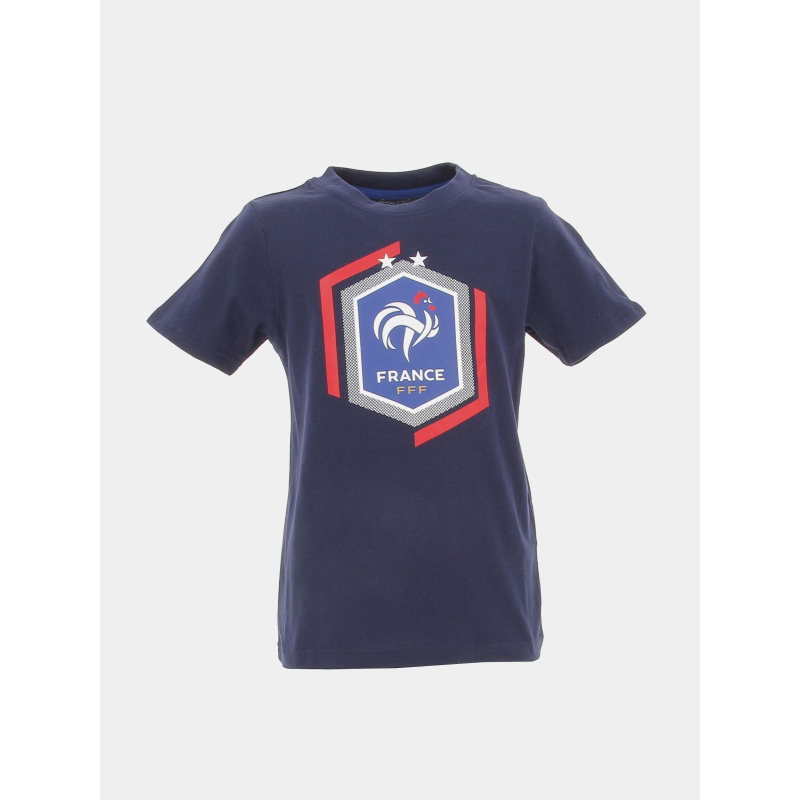 T-shirt france bleu marine garçon - FFF