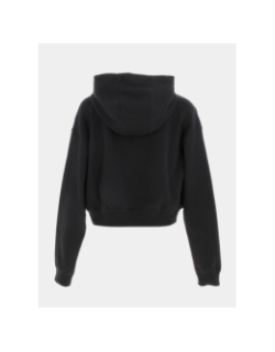 Sweat à capuche crop nsw club noir femme - Nike