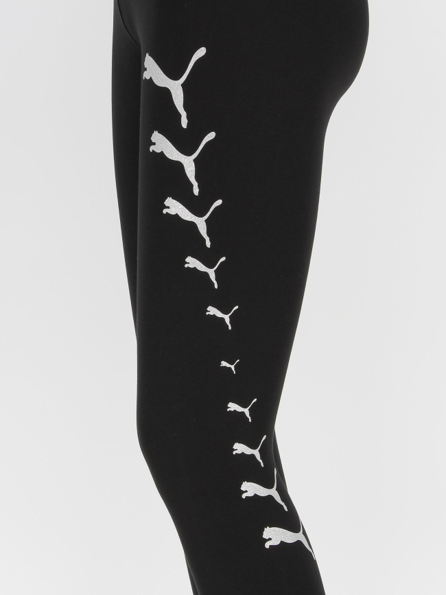 Legging sparkle logo noir femme - Puma