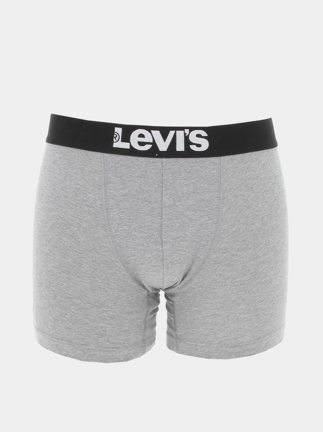 Pack 2 boxers basic gris homme - Levi's