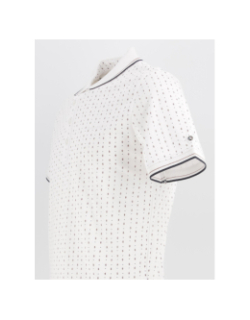 Polo imprimés pasy 2 blanc homme - Teddy Smith