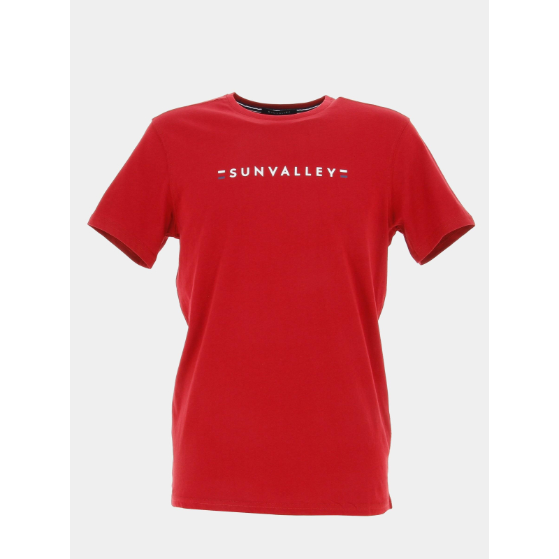 T-shirt codrep rouge homme - Sun Valley