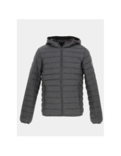 Doudoune à capuche blighter gris homme - Teddy Smith