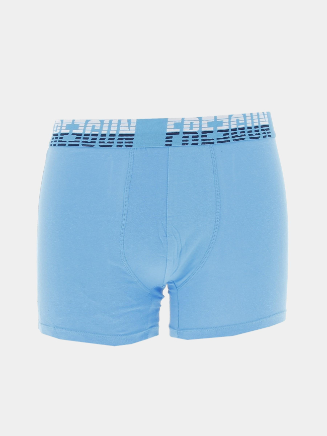 Pack 2 boxers 17-1 bleu marine homme - Freegun