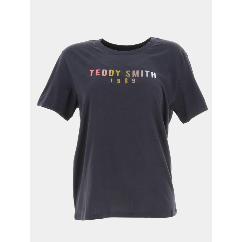 T-shirt felza bleu marine fille - Teddy Smith