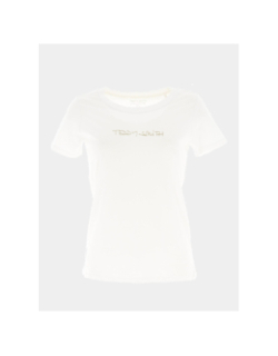 T-shirt ticia blanc femme - Teddy Smith