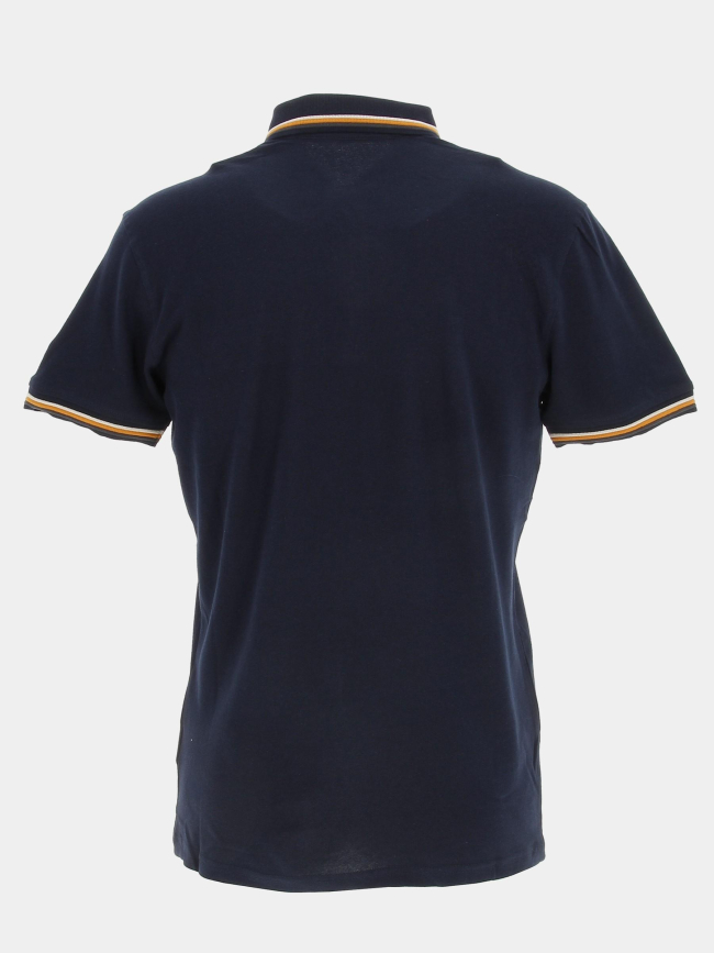 Polo bengal bleu marine homme - Sun Valley