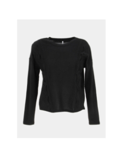 Pull dentelle tonsy noir femme - JDY
