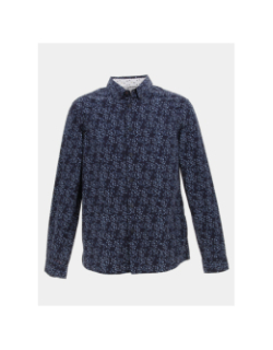 Chemise manches longues bleu marine homme - Oxbow