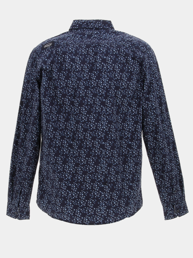 Chemise manches longues bleu marine homme - Oxbow