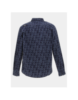 Chemise manches longues bleu marine homme - Oxbow