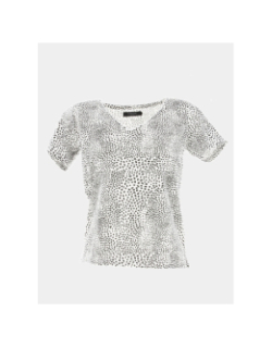T-shirt top zia blanc femme - Deeluxe