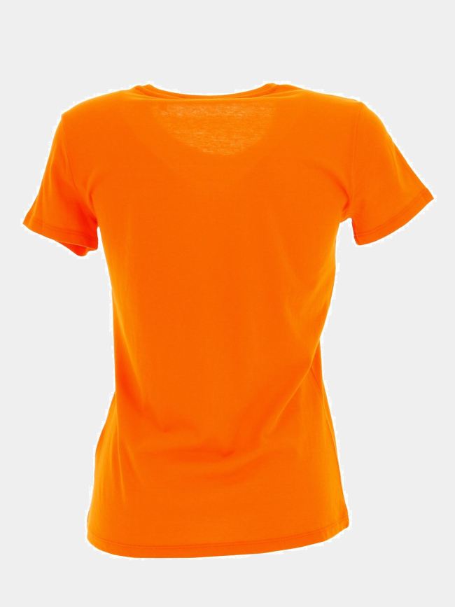 T-shirt uni orange femme - Kariban