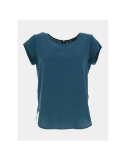 T-shirt vic bleu canard femme - Only