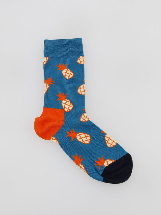 Chaussettes ananas orange multicolore - Happy Socks