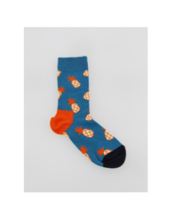Chaussettes ananas orange multicolore - Happy Socks