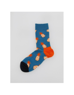 Chaussettes ananas orange multicolore - Happy Socks
