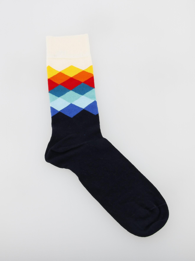 Chaussettes faded diamond multicolore - Happy Socks