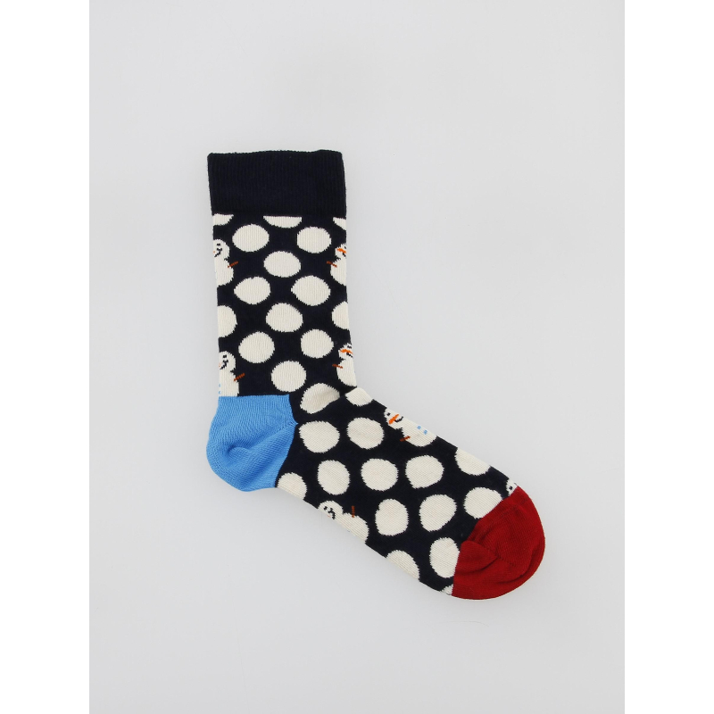 Chaussettes à pois bonhomme de neige multicolore - Happy Socks