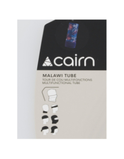 Tour de cou polaire multifonctions malawi floral bleu - Cairn