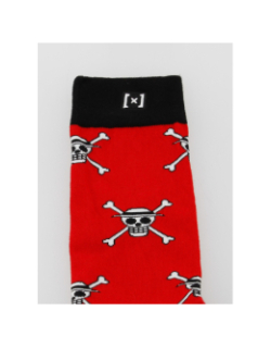 Chaussettes one peace luffy rouge - Capslab