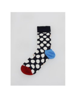 Coffret cadeau chaussettes à pois snowman noir - Happy Socks
