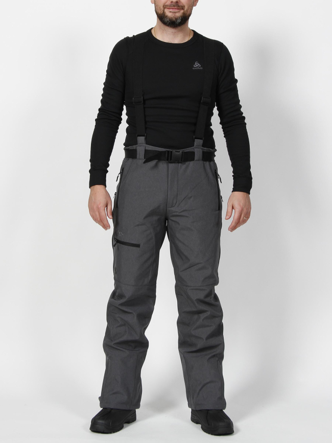 Pantalon de ski unosoft anthracite homme - Eldera Sportswear
