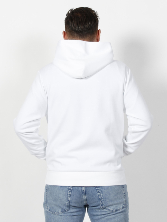 hoodie blanc homme