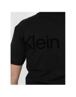 T-shirt flock logo noir homme - Clavin Klein