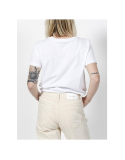 T-shirt optic blanc femme - Armani Exchange
