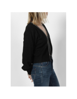 Gilet strass moaz noir femme - Morgan