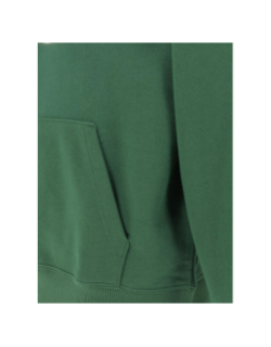 Sweat à capuche logo rond vert homme - Lacoste