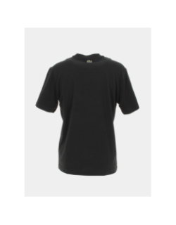 T-shirt imprimé logo rond noir homme - Lacoste