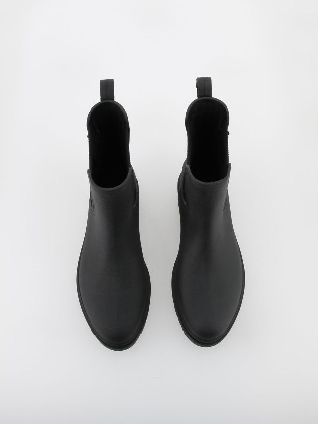 Boots de pluie matt ankle noir femme - Tommy Hilfiger
