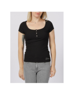 T-shirt karlee jewel noir femme - Guess