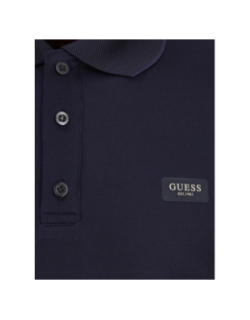 Polo veit smart bleu marine homme - Guess