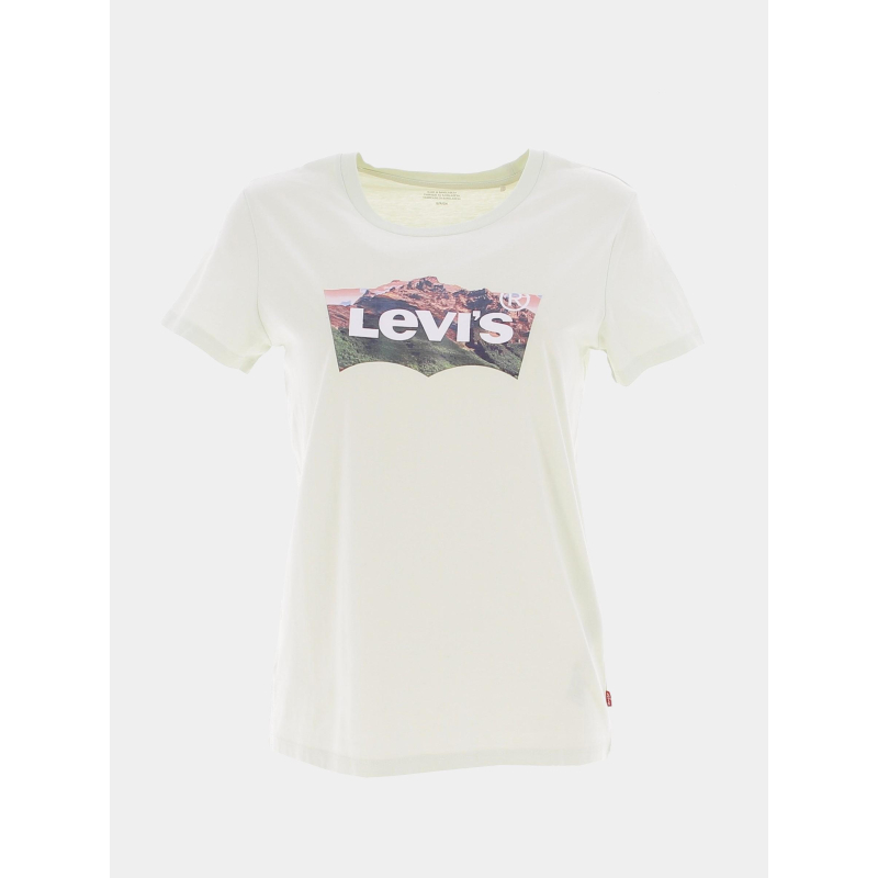 T-shirt the perfect tee montagne vert femme - Levi's