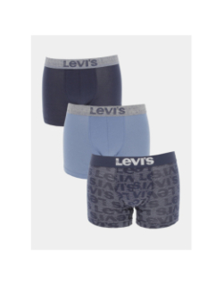 Coffret 3 boxers denim bleu marine homme - Levi's